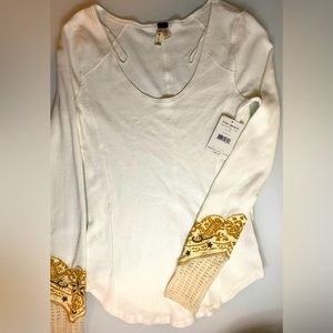 NEW Free People long-sleeved top